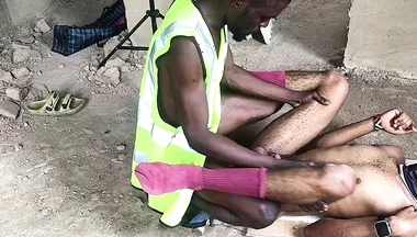 Village Boys From Cameroon Africans Were Film by Tourist Photographer Why Having Sex in an Uncompleted House