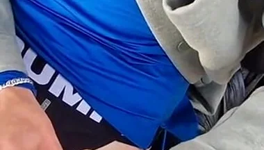 Hot Cruise Publicly Fucked a Young Student's Tight Femboy Hole in the Cold Autumn