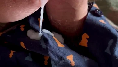 Army Specialist Jerks off a Thick Creamy Load After a Week in the Field for Training