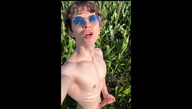 Corn Fields and a Big Dick Around