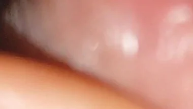 Hot Daddy in Close-up of the Inside of the Glans!