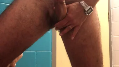 Masturbating in a Changing Room