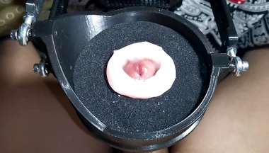 Machine for a Huge Portion of Sperm! Super Orgasm! Huge Cumshot!