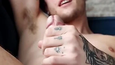 White Boy With Pretty Dick Strokes In Jockstrap