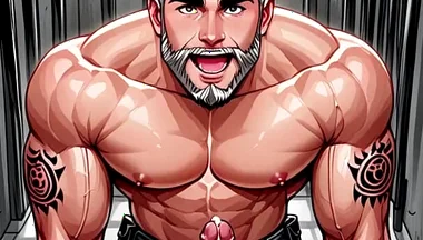Ai Horny Tattoo Guy Mega Mix