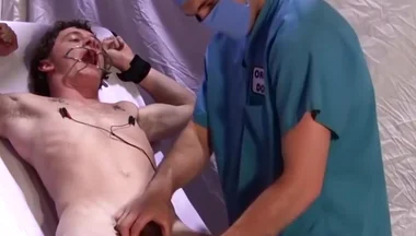 Takes Anal Play After Excruciating Nipple Shock