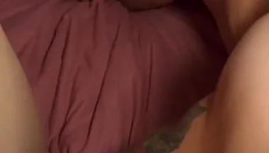 Horny Twinks Climbed Under the Blanket with a Man and Woke Him up with a Double Blowjob so That He Would Fuck Them Hard