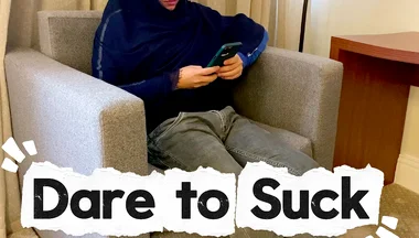 A Dare Game Made a Straight Guy Suck All off His Roommates Cocks