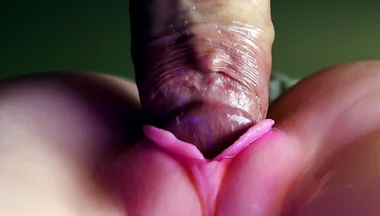 Pink Pussy Sucked My Hot Cock and I Came Deep in the Hole