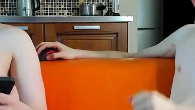 Touching My Friend's Balls to Make His Dick Hard