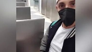 Jacking Off And Cumming With My Pants Down To My Ankles At The Chicago Airport Bathroom