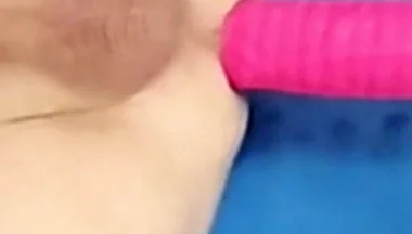 Big Cock Old Man Gets Dildo Fucked on the Fucking Machine