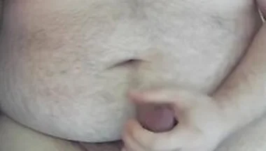 Bear Body In Sweat Pants Cock Out Getting Hard Teasing Then A Final Supprise