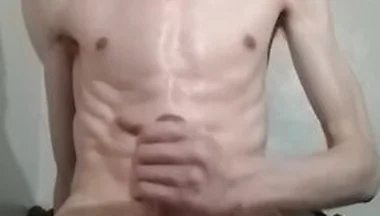 Skinny Punk Spits On Dick And Masturbates