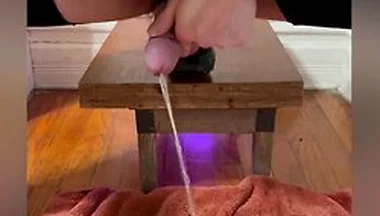 Loud Moaning While White Ass Gets Pounded With Huge 14 Black Cock Dildo