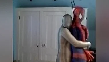 Zentai Croc Has Some Fun With Captured Dummy Spiderman