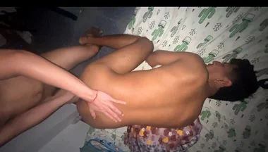 Threesome with Young Indian Man and 2 Latin Men