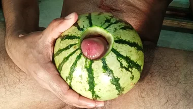 Fucking a Watermelon- the Best Fruit to Fuck