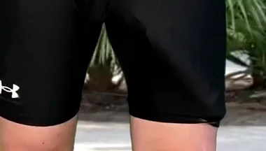Massive Cock Outdoor Flashing Cum