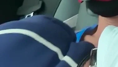 Pup Car Blowjob