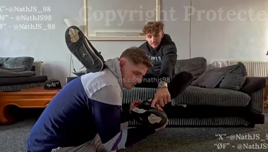 Master stinky socks licking