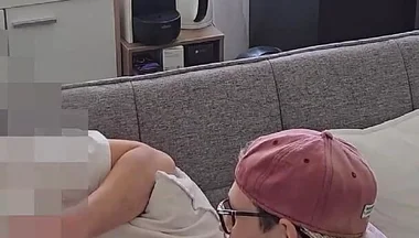 Caught Mike Sucking the Farmer Then the Twink Delivery Boy Joined for a 4some (part 1)