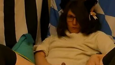 Catboy Masturbates To Pitiful