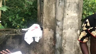Rough. Sweet Sex Behind an Uncompleted Building and I Piss Into His Mouth