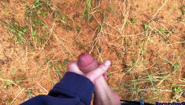 Twink Wixt on an Autumn Day in the Forest and Squirt Horny
