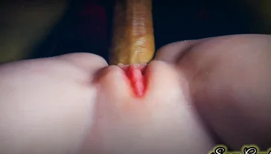 She Gets Very High and Moans Loudly When a Big Hot Cock Pulses and Shoots Cum in Her Pussy