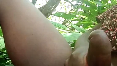 Outdoor Big Black Dick Cumming