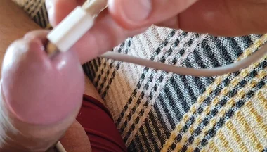 Applying Electric Shocks Inside the Glans.