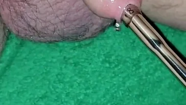 Urethral Sounding with Cumshot