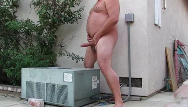 Neighbors Backyard Jerkoff
