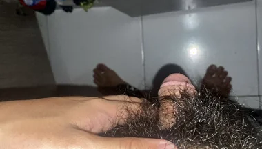 Solo Masturbation by the Closet