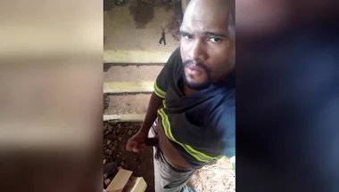 On the Building's Stairs, Hitting One
