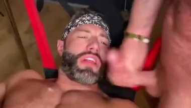 Cole Conners, Jack Vidra And Paco Colombiano In Hairy Vers Pig In Homoerotic Muscle Gangbang