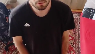 My Big Orgasm in T-shirt at Home