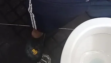 Compilation of a Lot of Urine - Uncut Cock Urinating