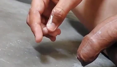 Playing Indian Bog with His Cumming