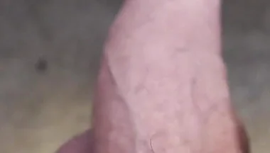 My Friend Is Sitting in the Chair and Playing with His Cock Means He Is Riding a Dildo