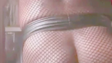 Part 2 Fishnet Bodysuit Gear Smoke & Butt Exhibition