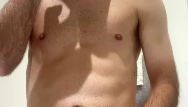 Horny Straight Guy Masturbates His Thick Dick and Eats His Own Cum