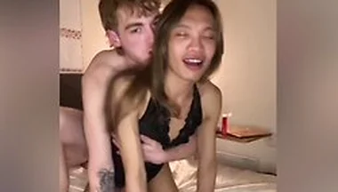 Sexy Asian Gets Dominated By Bwc