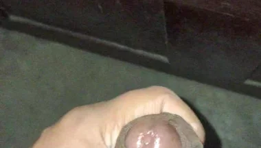 A Indian Young Man Laying on the Bed,and Doing Handjob