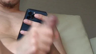 Hung Papi Young Twink Big Uncut Cock Solo Jerk off Big Cumshot
