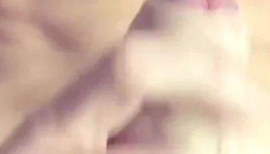 Skinny Twink Close-up: Massive Cock, Tight Hole Show & Cum Eating Finale